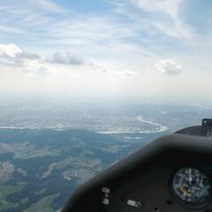 Flugwegposition um 13:19:31: Aufgenommen in der Nähe von Gemeinde Engerwitzdorf, Österreich in 1646 Meter